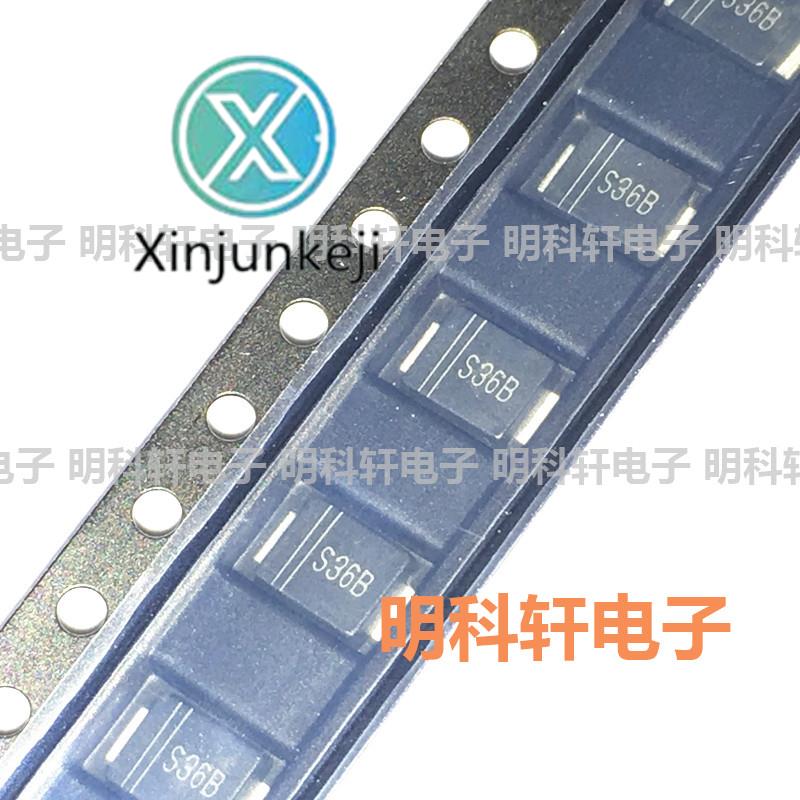 30pcs orginal new SS36BF Silkscreen S36B SMBF 60V/3A SMD Schottky Diode