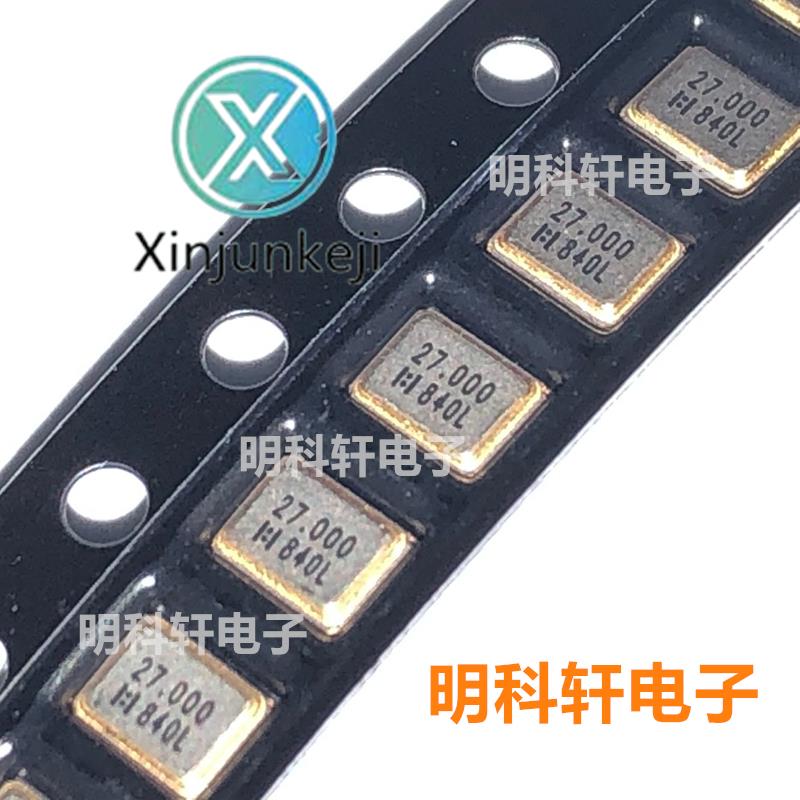20pcs orginal new SMD passive crystal oscillator 3225 27MHZ 27.000MHZ 4 feet 4P