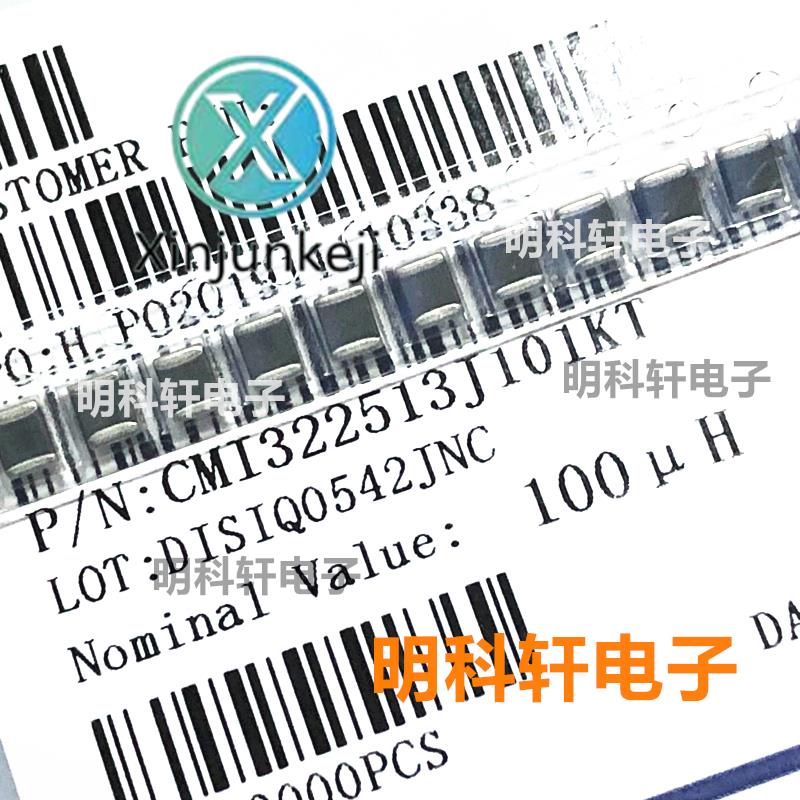 30pcs orginal new CMI322513J101KT SMD inductor 1210 100UH
