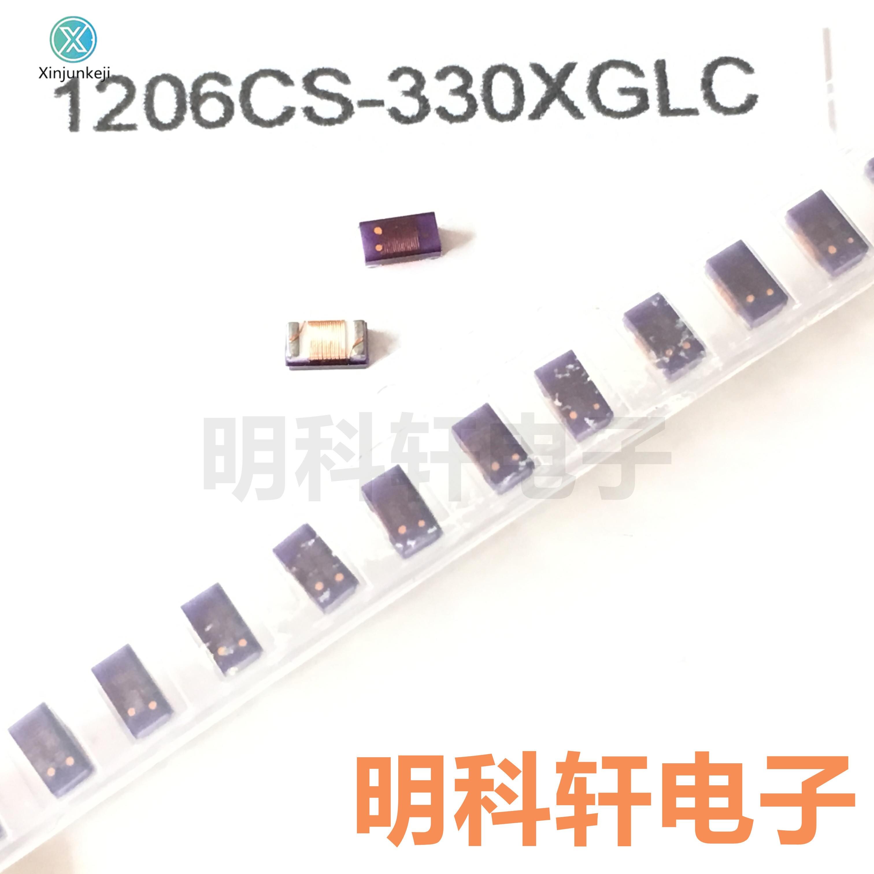 30pcs orginal new 1206CS-330XGLC SMD high frequency wire wound inductor 1206 33NH