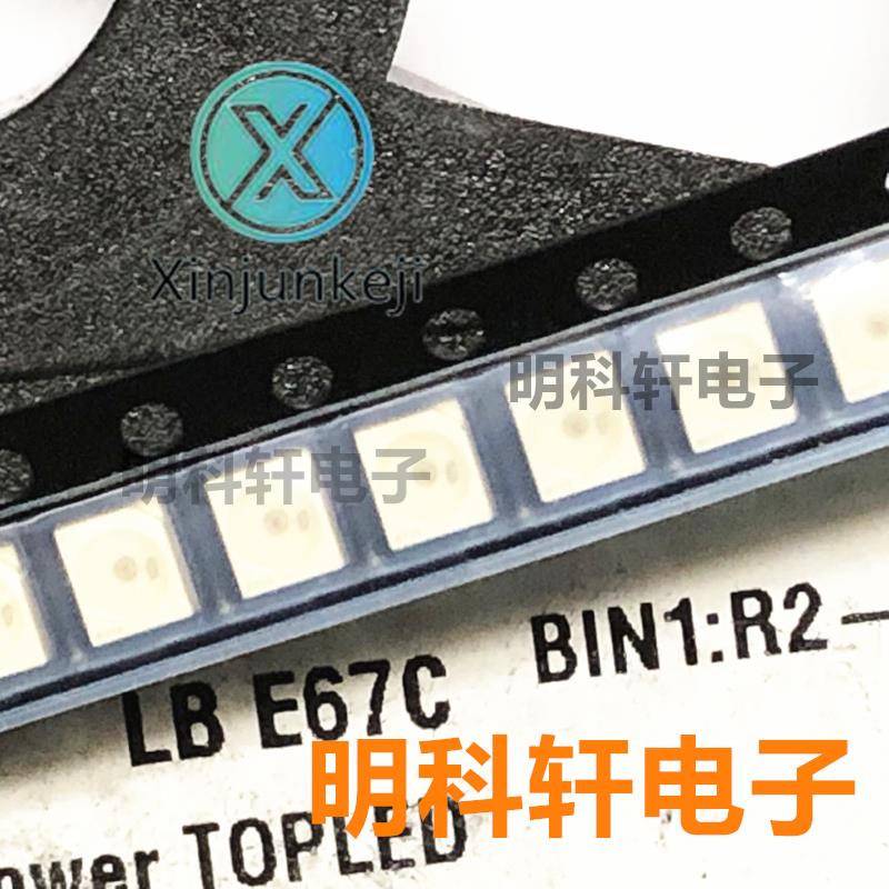 30pcs orginal new LBE67C SMD four-pin LED 3528 1210 blue blue light