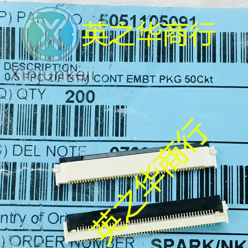 10pcs orginal new 5051105091 05051105091 505110-5091 50P-0.5mm