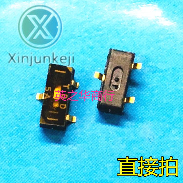 10pcs orginal new CJS-1200TB SMD 3 feet DIP switch 1 digit micro toggle 2 gears 3.5mm
