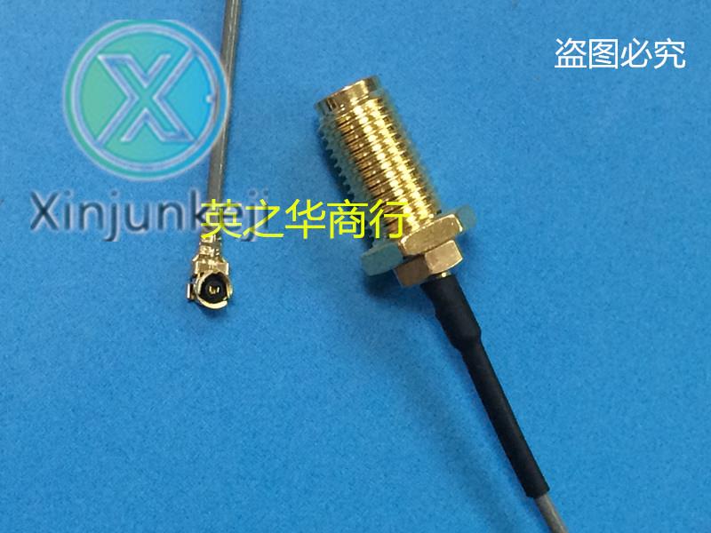 10pcs orginal new ipex to sma coaxial cable UFL to sma cable WIFI/GSM/4G/GPS dedicated cable inner hole