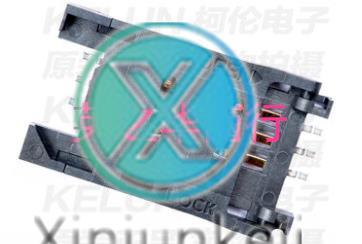 10pcs orginal new card socket connector SIM 6PIN full plastic flip cover 2.5H postless HYC112-SIM06-250