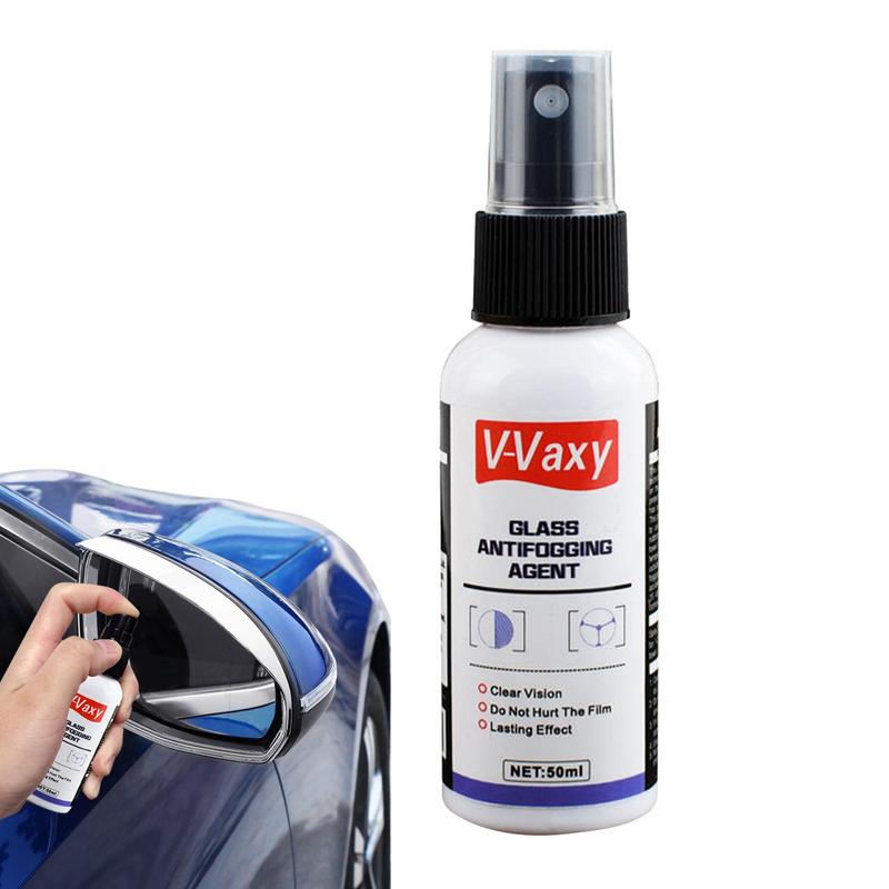 Anti Fog Spray For Glasses | Portable Car Glass Cleaner Anti-fogging | 50ml Windshield Cleaner For Home Windows Shower Doors