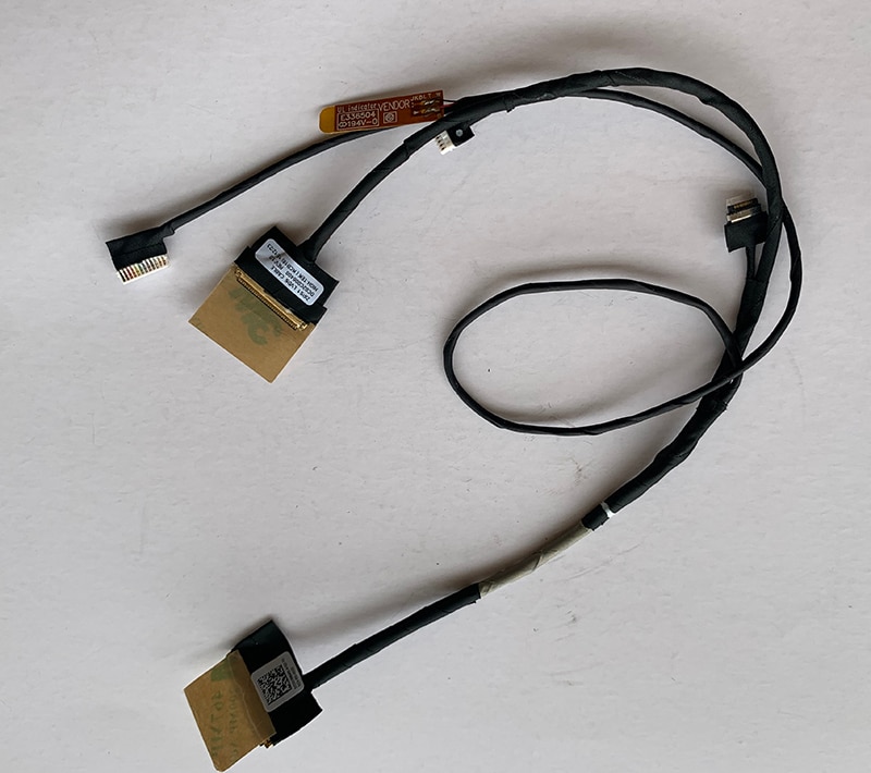Laptop LCD Screen Display Flex Video Cable for Lenovo ThinkPad 12 ThinkPad S1 Yoga DC02C006400 04X6459