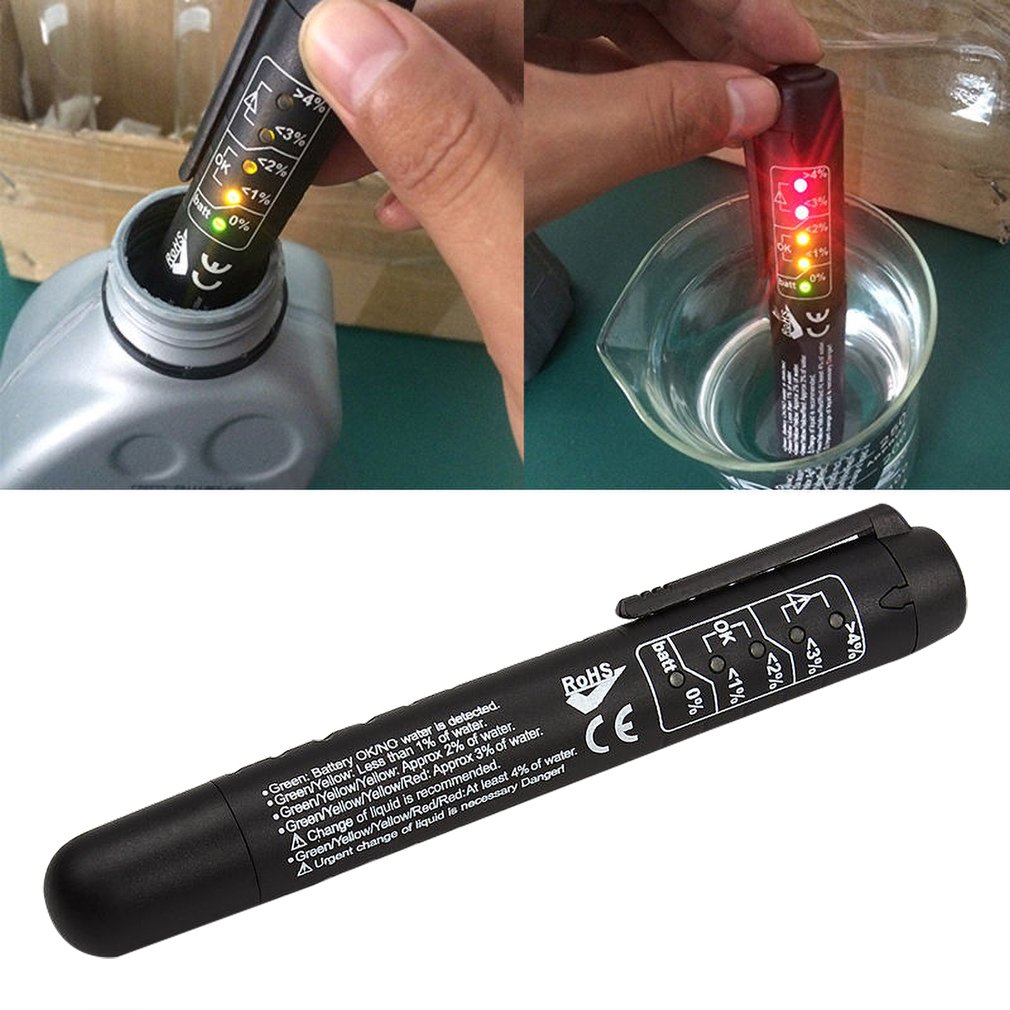 Universal Car Brake Fluid Tester brake fluid Testing Car Crake Oil Quality 5 LED Indicator Display Vehicle Car diagnostic tool