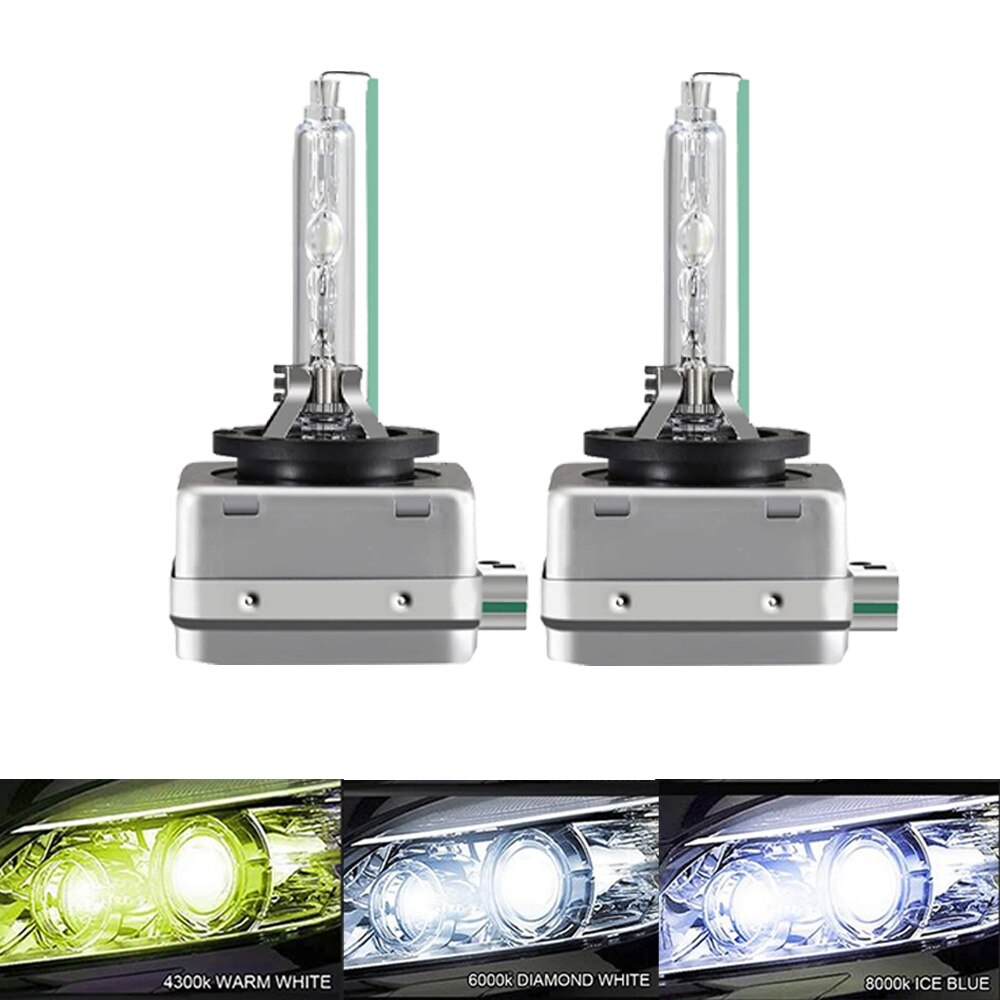 For VW BMW Audi Mercedes-Bens D1S D2S D3S D4S HID Xenon Headlight Bulbs 35W 4300K 6000K 8000K High Low Beam Xenon Headlights .