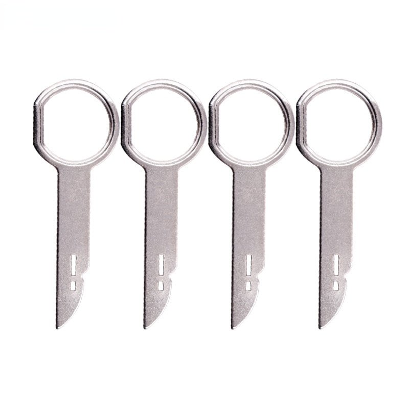 Automobile Radio Removal Tools Door Panel CD DVD Keys Disassembly Tools Car Dash Trim Install Tools Kit for Audi-VW Vehicle