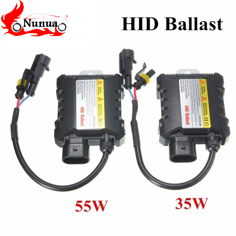 1Pc DC 12V HID Ballast Car Light Control Module Kits 35W/55W Super Digital Slim Xenon Ballast For H1 H3 H7 H8 H9 H11 9005 9006