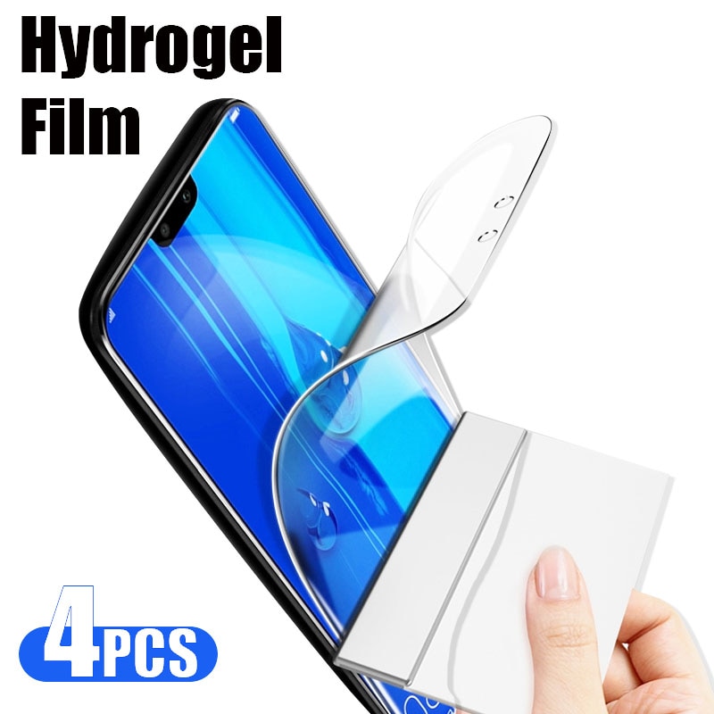 4PCS Hydrogel Film For Huawei P50 P40 P30 Pro Lite 5G Screen Protector For Huawei Mate 40 30 20 Pro Lite Not Glass