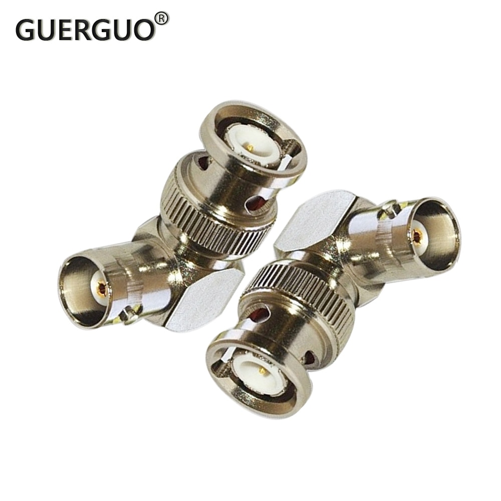 1PC BNC Male Right Angle to BNC Female90° RF Connector Coaxial Radios Adapter for Antennas Wireless LAN Devices Wi-Fi External