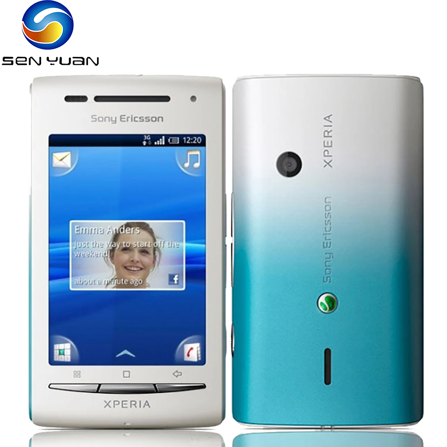 Sony Ericsson X8 Original Sony Ericsson Xperia X8 E15i Phone Unlocked Smartphone Android GPS Wi-Fi 3.0inch phone