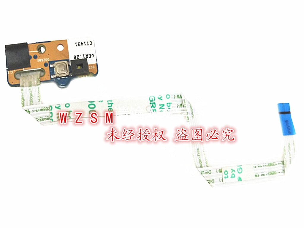 Original For HP 248 340 G1 355 350 345 G2 laptop Power Button Board with Cable switch Repairing Accessories