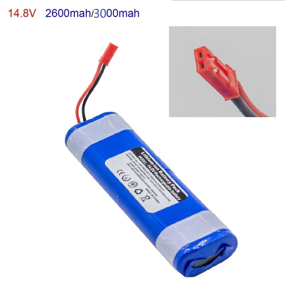 14.8V 2600mAh 3000mAh Rechargeable Battery For ILIFE V3s V5s V8s DF45 DF43 V3 X3 V50 V55 V5Lpro Robotic Cleaner Accessories