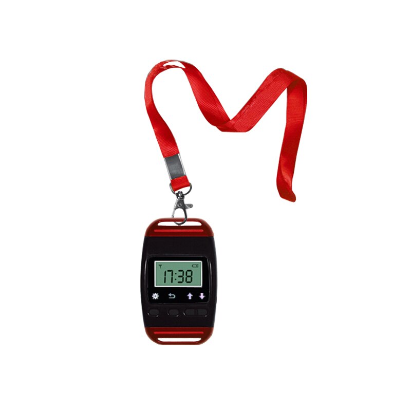 Wireless Service Calling System Receiver/Watch K-400 Show 3 Calling Number One Time