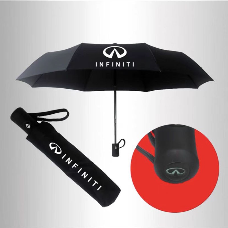 Wind Resistant Fully-Automatic Umbrella For Infiniti Q30 Q50 G20 G37 G35 QX30 QX60 QX70 FX35 Rain Parasol Travel Car Umbrella