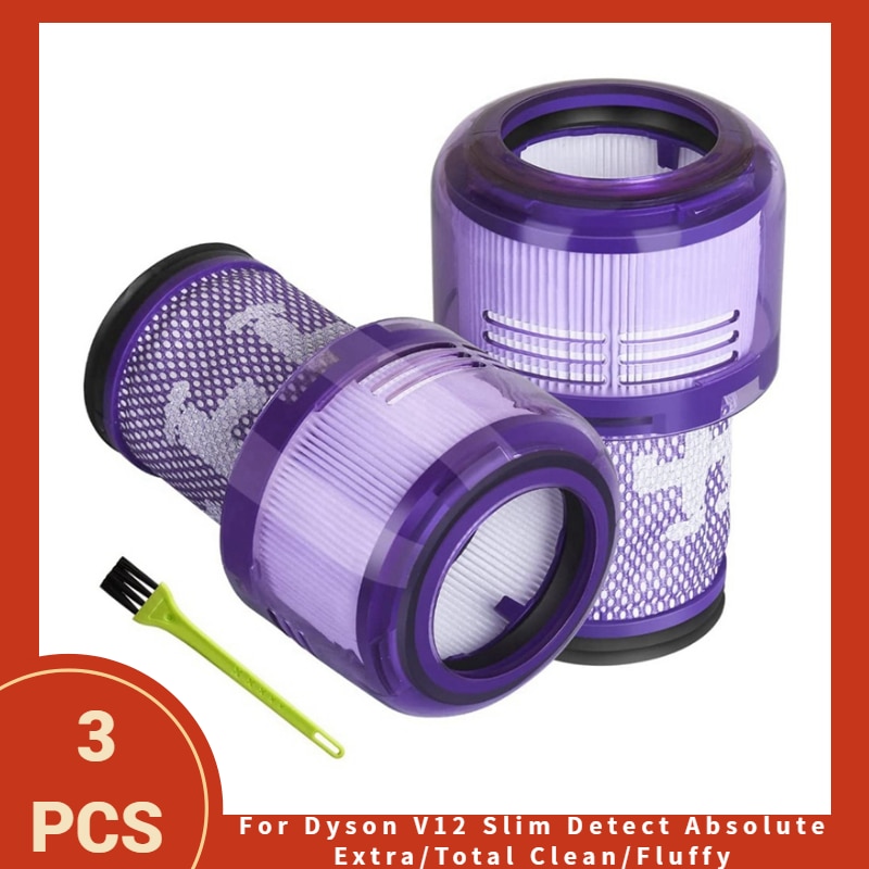 HEPA Filter For Dyson V12 Slim Detect Absolute Extra/Total Clean Vacuum Cleaner 971517-01