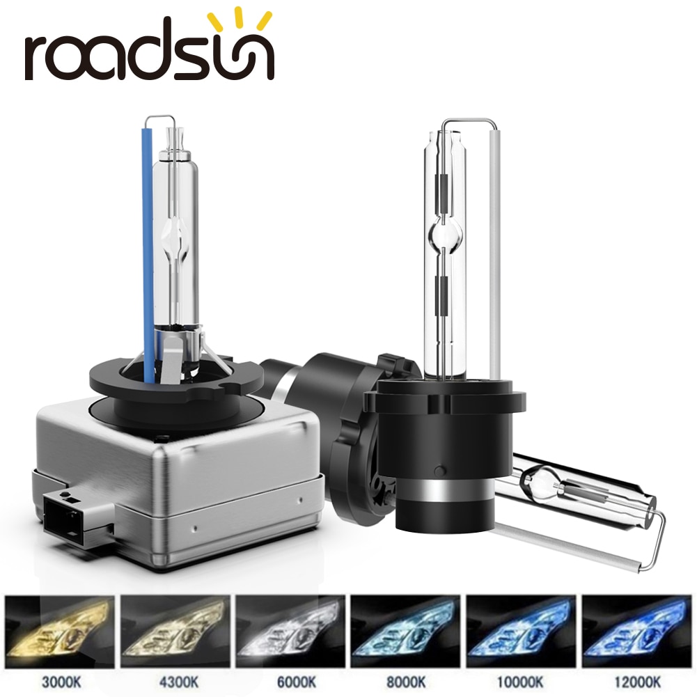 2PCS Xenon D1S D2S D3S D4S D1 D2 D3 D4 35W HID Headlight Bulbs 12V Xenon Lamp Light 3000K 4300K 5000K 6000K 8000K 10000K 12000K