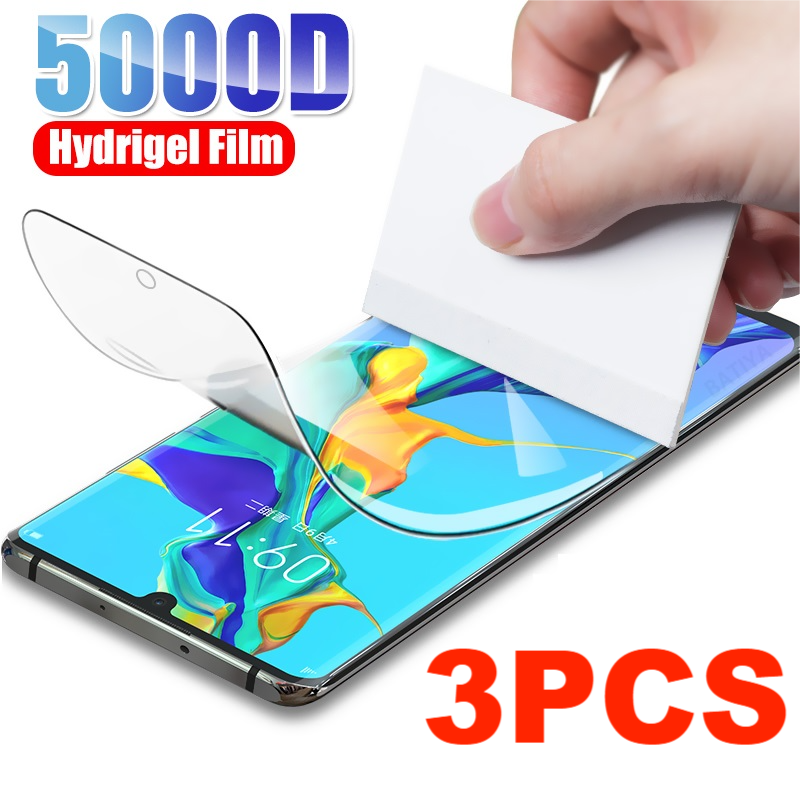 3PCS Hydrogel Film For huawei honor 10 20 lite Pro 10i 20i screen protector for honor 8x 8 9x 9 10x lite 9c 8c film