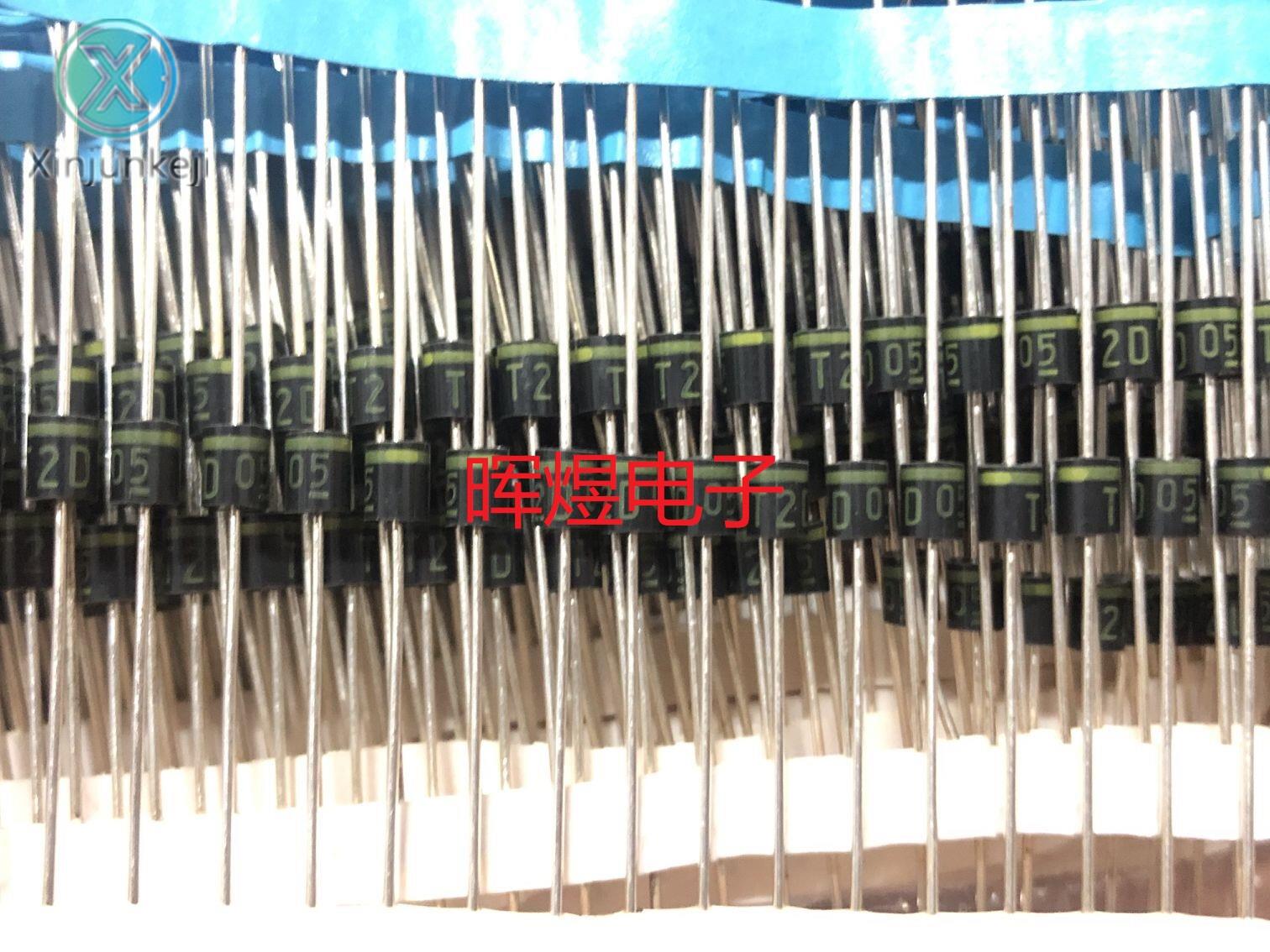 10pcs orginal new T2D diode T2D05 yellow ring T2D Japanese plasma color TV power supply