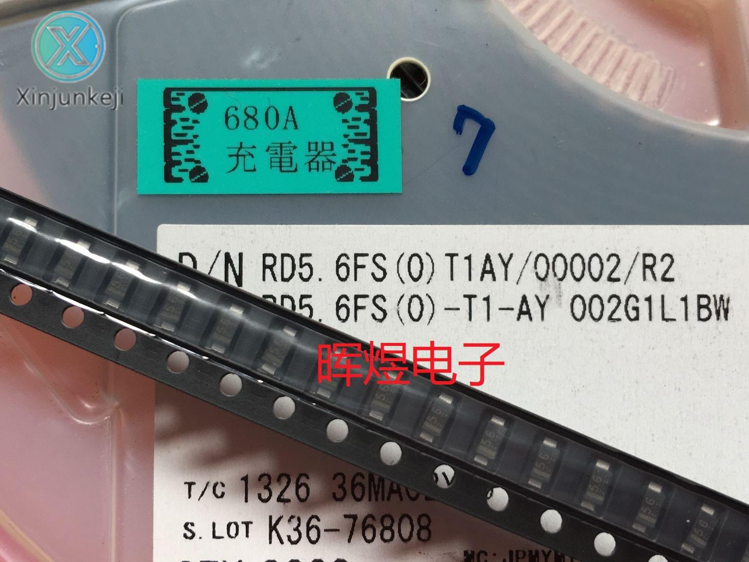 30pcs orginal new RD5.6FS-T1-AY SMD zener diode SOD123/1206