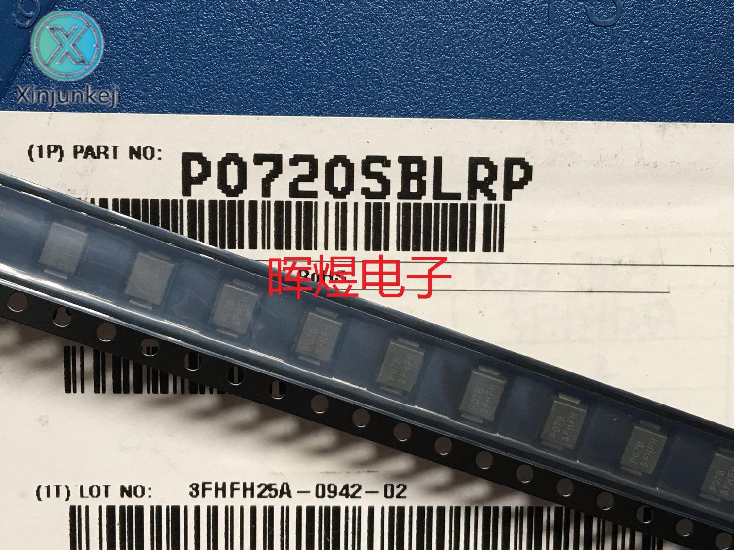 10pcs orginal new P0720SBLRP Thyristor surge diode DO214AA P07B