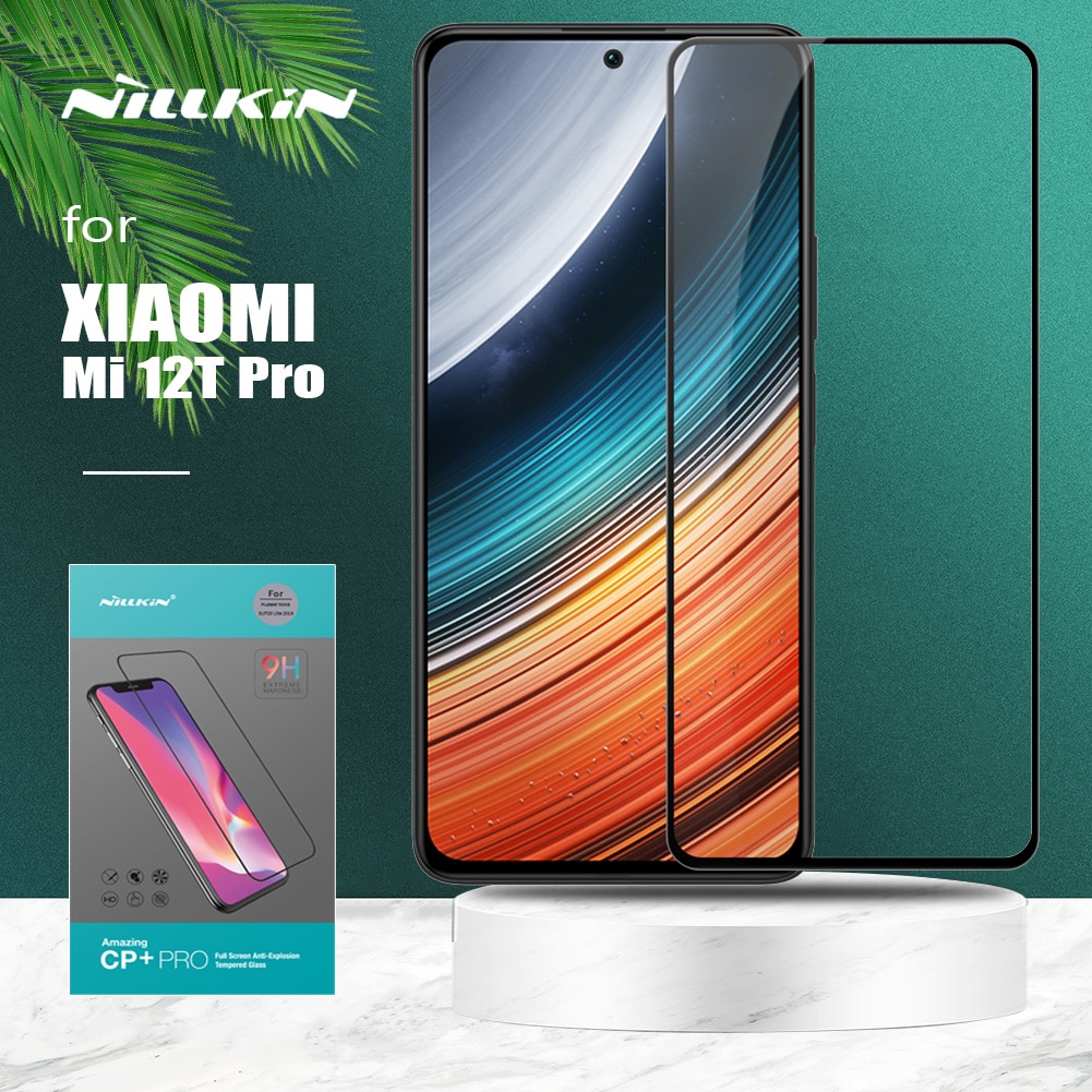for Xiaomi Mi 12T Pro Glass Nillkin CP+/9H/H+ Pro Tempered Glass Screen Protector 9H Glass for Xiaomi Mi12T Mi 12T Pro HD Glass