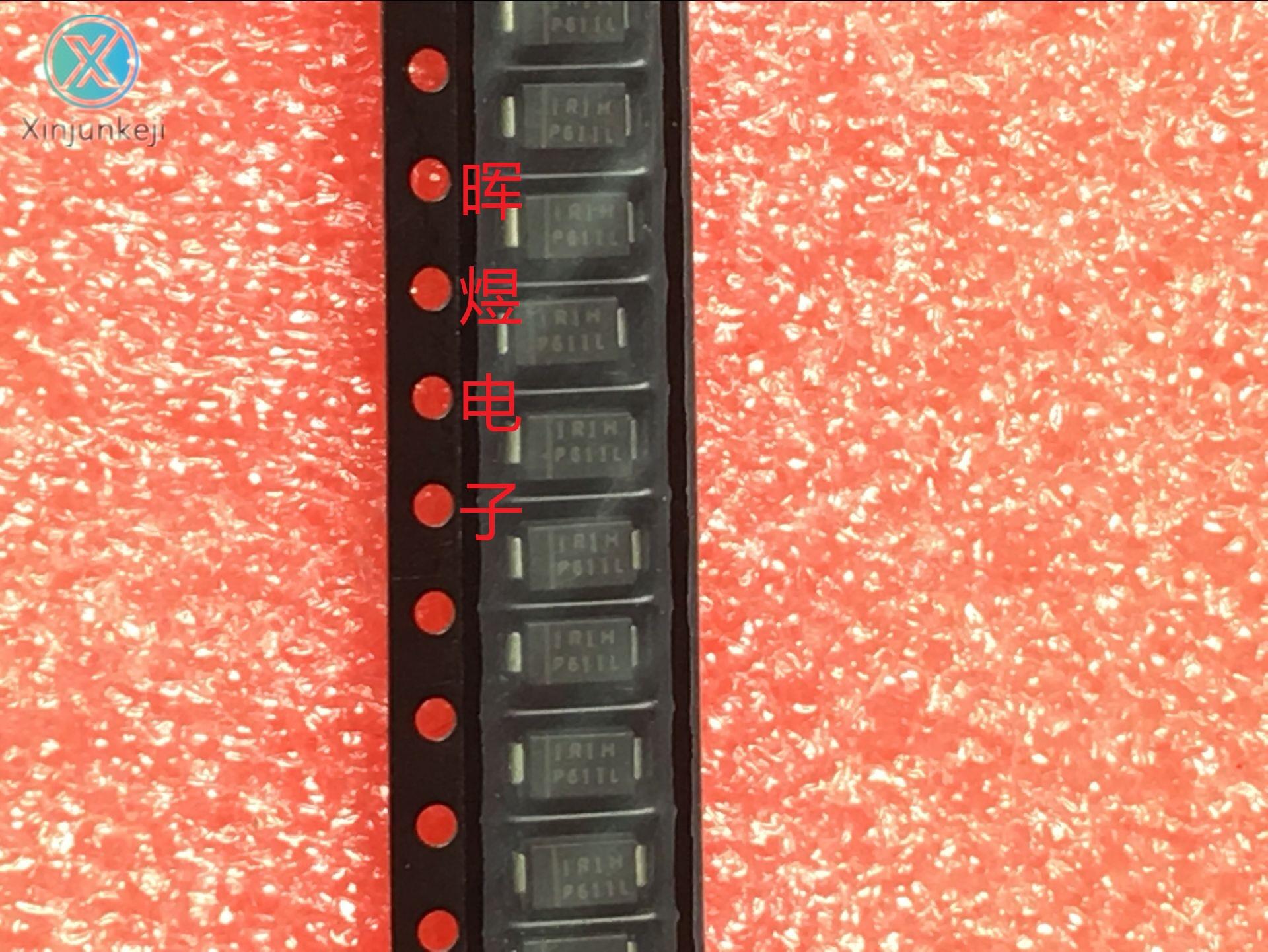 30pcs orginal new 10MQ060NTRPBF chip Schottky diode DO214AC/SMA silk screen 1H