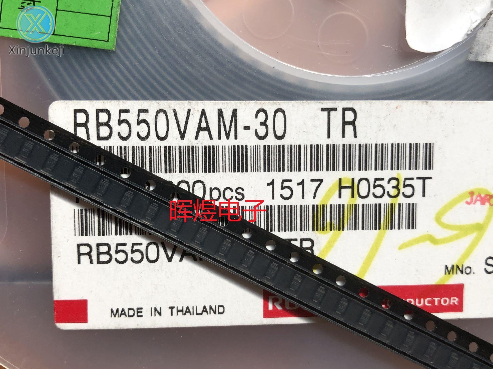 20pcs orginal new RB550VA-30 RB550VAM-30 Schottky diode TUMD2 screen S