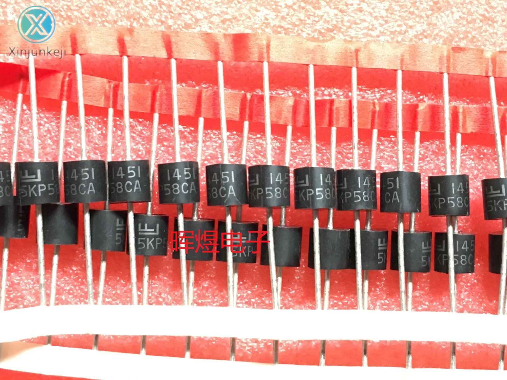 10pcs orginal new 5KP58CA 5000W high-power TVS transient suppression diode P-600