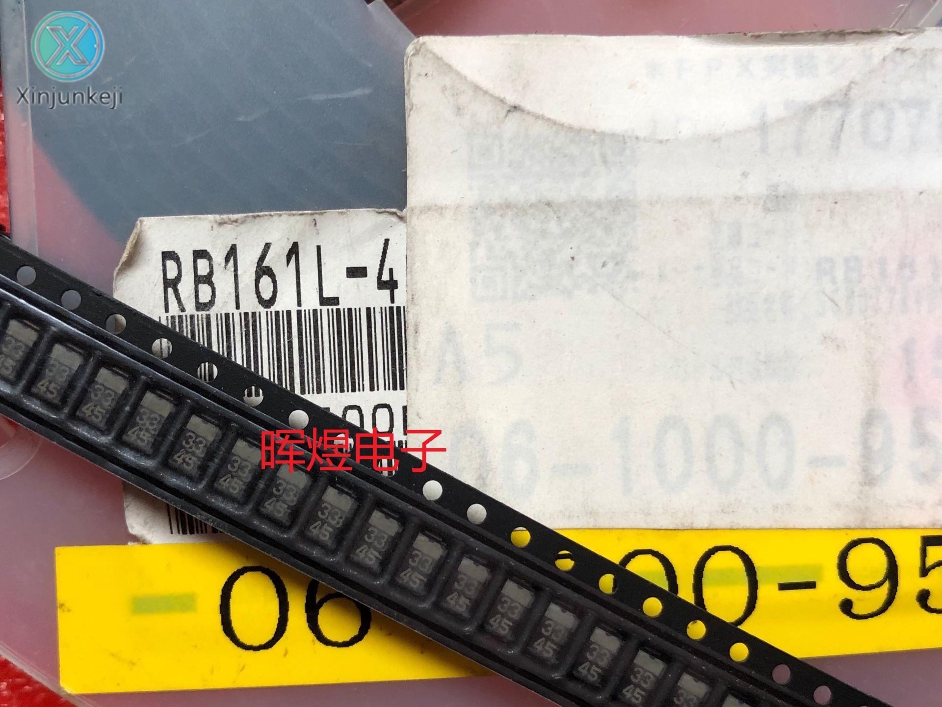 20pcs orginal new RB161L-40TE25 Schottky diode DO214AC 1A40V silk screen 33