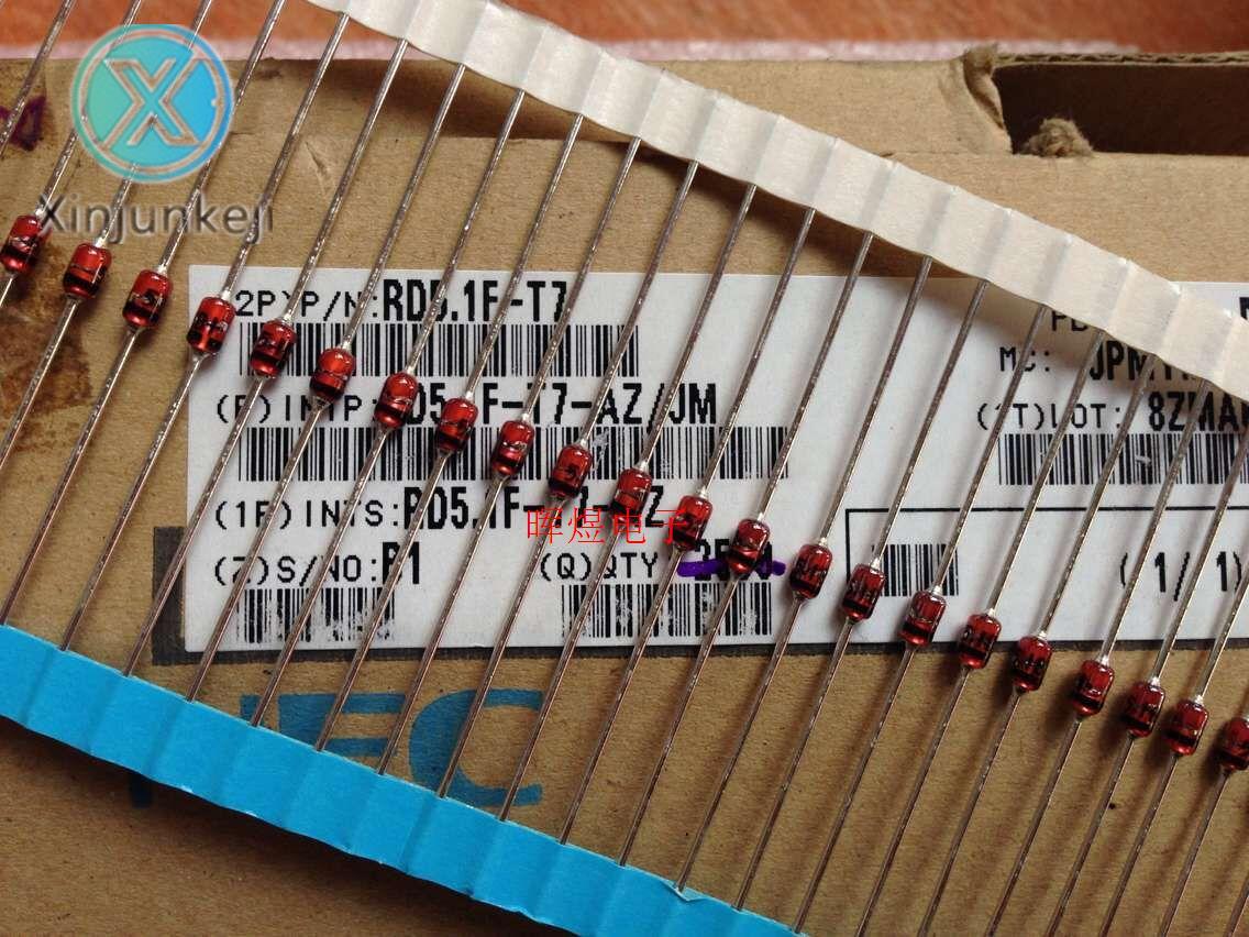 30pcs orginal new RD5.6F B1 B2 B3 1.3W5.6V DO-41