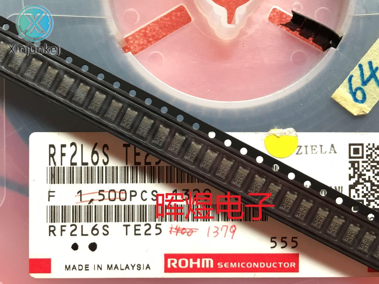 10pcs orginal new RF2L6S SMA fast diode screen printing: 82