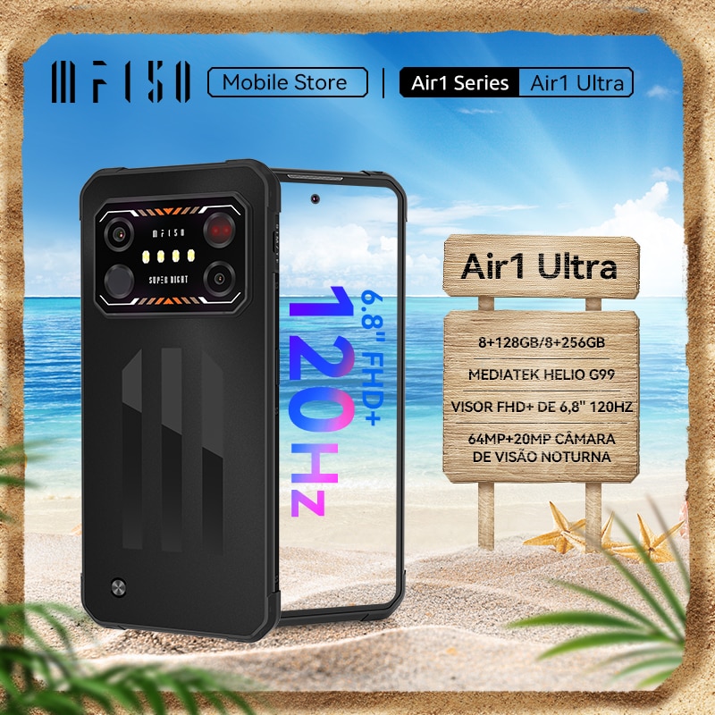 IIIF150 Air1 Ultra Global Version Rugged Smartphone MTK G99 6.8" FHD+ 120Hz Display 64MP+32MP Camera 5000mAh