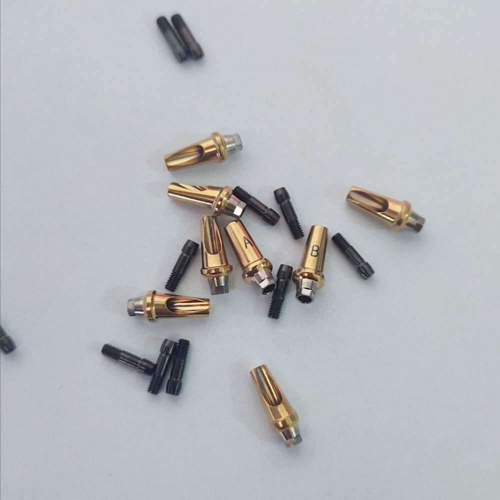 For Osstem Angle abutment Dental Oral Accessories Angle Base Dental Implant Instruments Healing Caps Abutment Gingival Former