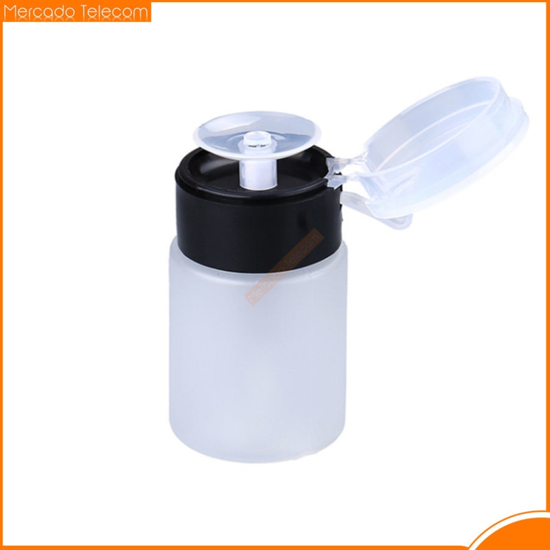 5pcs/Lot 60ml FTTH Alcohol Bottle Drop Proof Leak Proof Alcohol Dispensing Pump Empty Bottle for Optical Fiber Wipe Tool