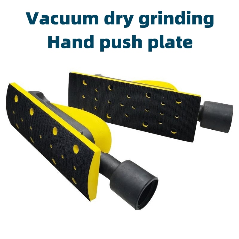 Dry Grinding Hand Push Board Car Putty Ash Hand Planer Rectangular Vacuum Arc Sandpaper Grinding Ash Board Body Repair Tool