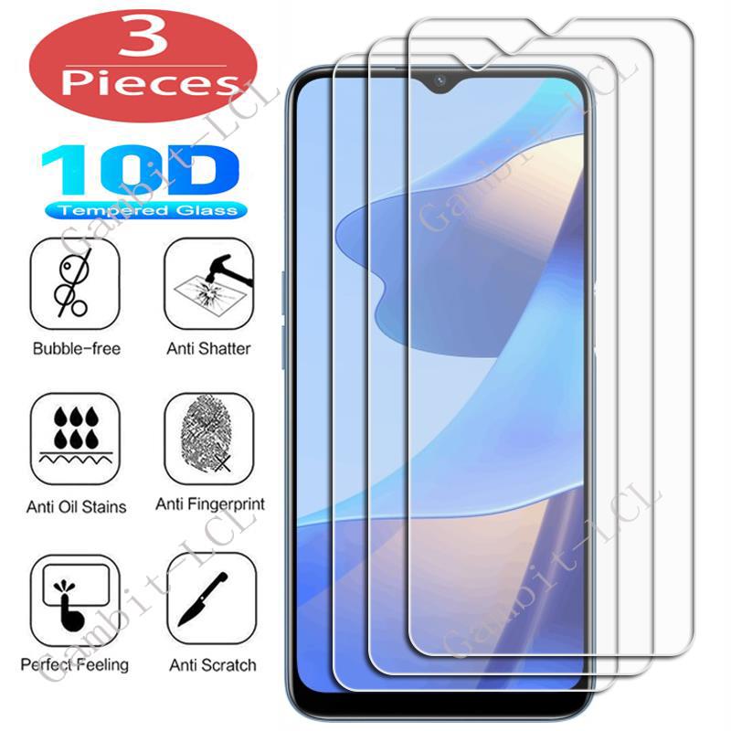 3Pcs Tempered Glass For OPPO A5 A9 2020 A5s A11K A11s A12 A12e A15 A15s A16 A16K A16e A16s A17 A31 Screen Protector Cover Film