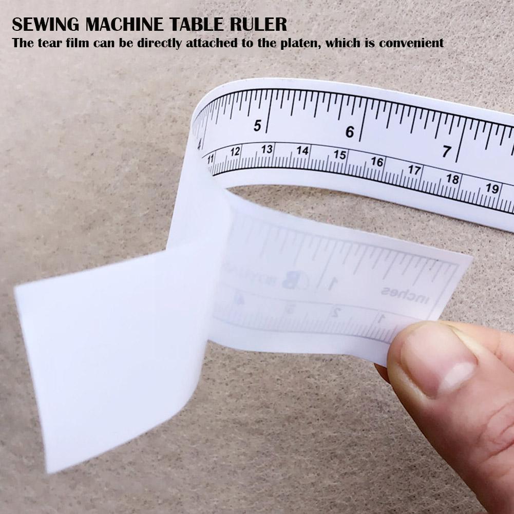 90 cm Self Adhesive Metric Measure Tape Vinyl Ruler For Sewing Machine Sticker W9Y6 W1Z5
