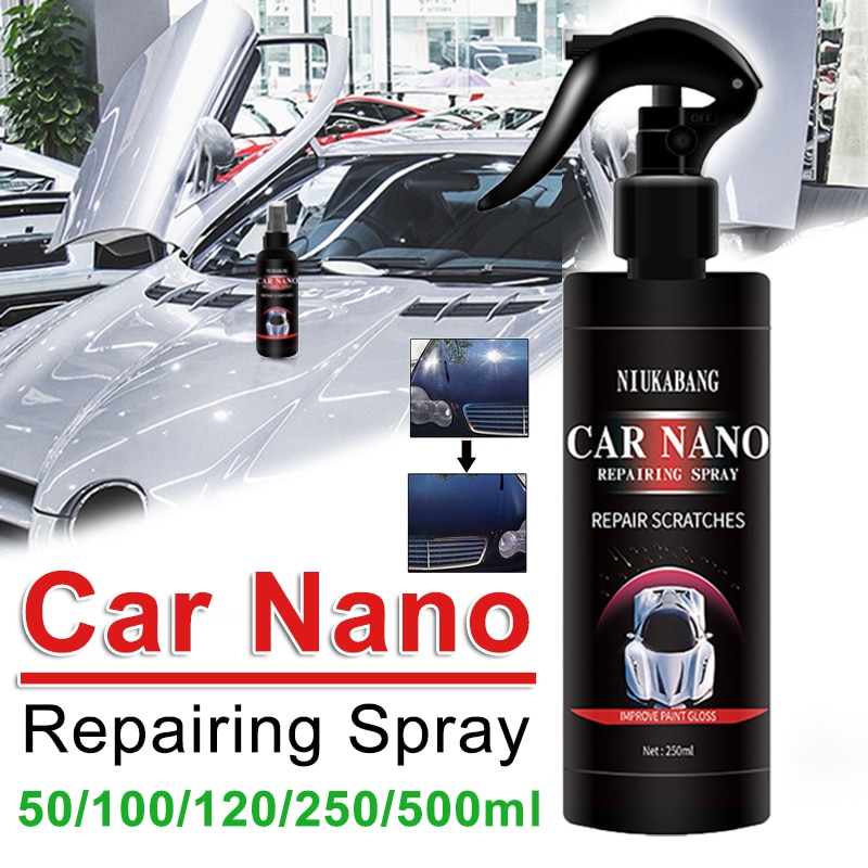 50/100/120/250/500ml Car Nano Repairing Spray Car Coating Liquid for Car Paint Surface Refurbished