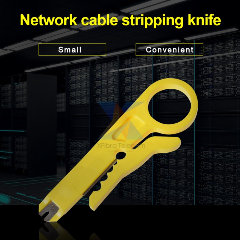 Mini Portable Wire Stripper Cutter Impact Punch Down Tool 110 Blade For Network Wire Cable Line Tool Wire Stripper Knife