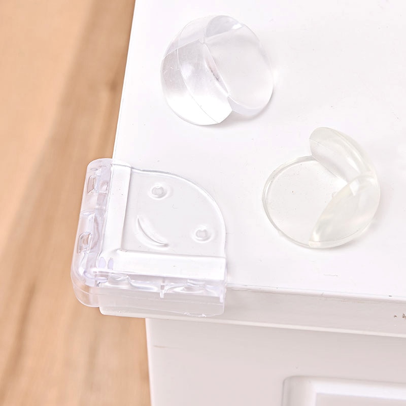 4Pcs/Lot Baby Safety Silicone Protector Table Corner Edge Protection Cover Children Anticollision Edge & Guards