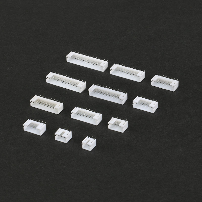 10PCS PH2.0 2MM Straight Needle 2P/3P/4P/5P/6P/7P/8P/9P/10P Connector wire White