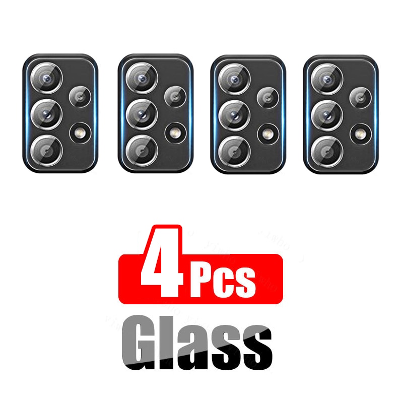 4PCS for Samsung A23 A33 A53 A73 5G A13 Tempered Protective Glass for Samsung Galaxy A23 Cover camera Screen Protector Film Glas