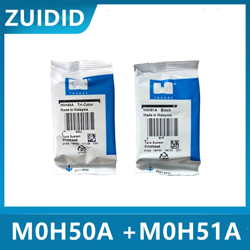 Original New M0H50A M0H51A Printhead For HP 5810 5820 GT5810 GT5820 GT5822 Ink Tank 300 310 318 319 400 410 418 419 Print Head