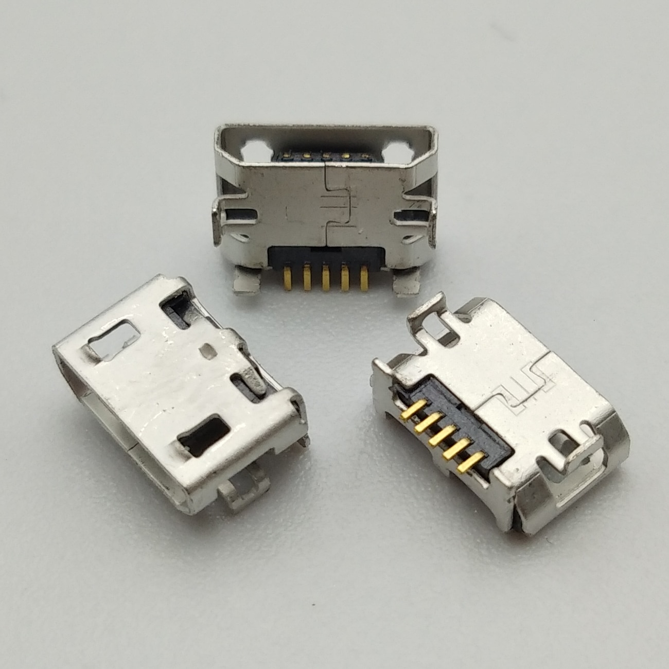 50pcs Micro USB Charger Dock Port jack Plug Ox horn 5pin Connector For Huawei Honor X1 3C G610 G730 G716 P6 G6 C8815 C8800 T850