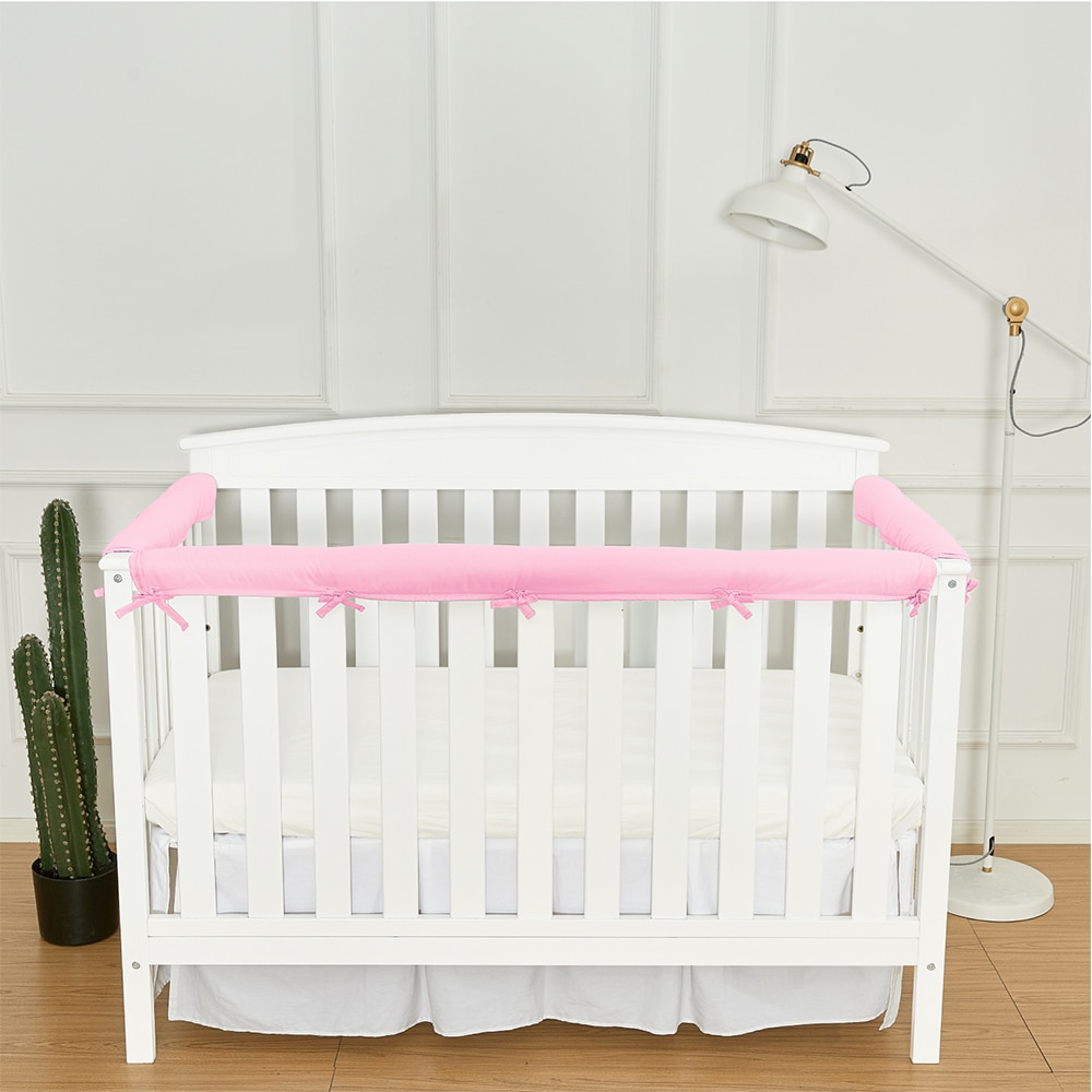 Crib Rail Cover Thickened Anti-collision Anti-bite Strip Stitching Bed Anti-collision Buffer Fence Protective Strip Soft Edge