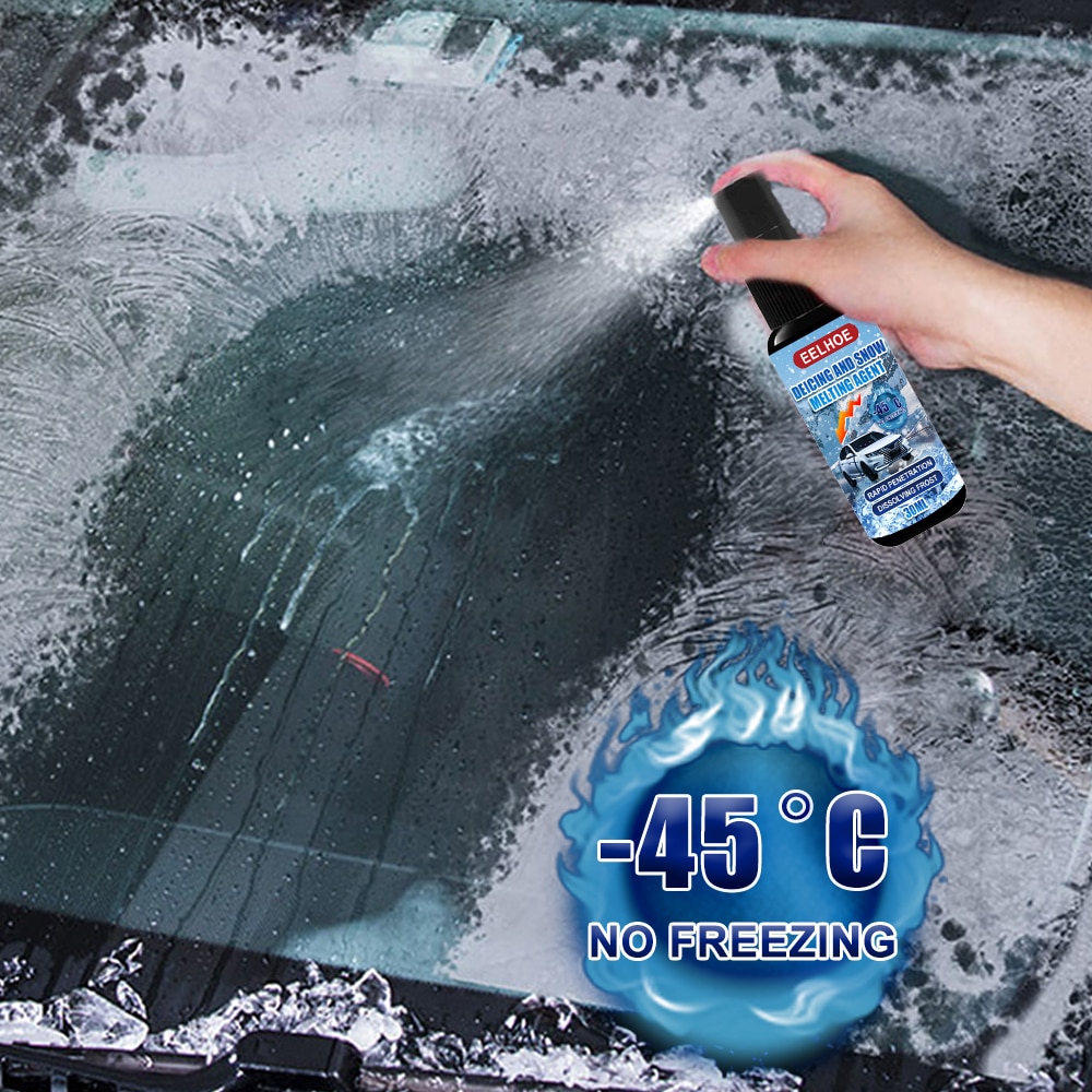 Car Fire Extinguishing Agent Glass Spray Snow Melting Agent Winter Window Melting Snow Spray Deicing Spray Tool Anti-ici